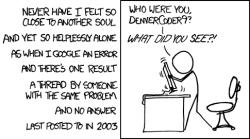 Wisdom of the ancients, by xkcd